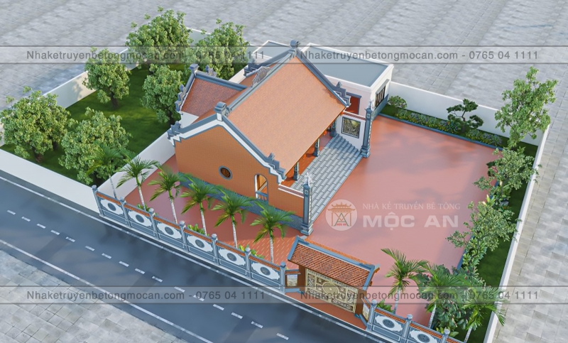 Mẫu 22 nhà kẻ truyền 3 gian