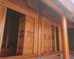 Mẫu thiết kế nhà gỗ gõ đỏ đẹp