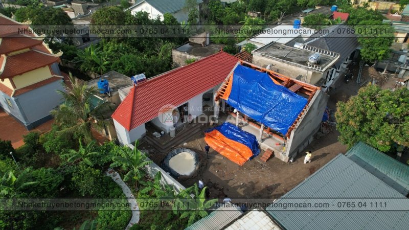 Gia Lộc Hải Dương 1 - nhà kẻ truyền bê tông giả gỗ