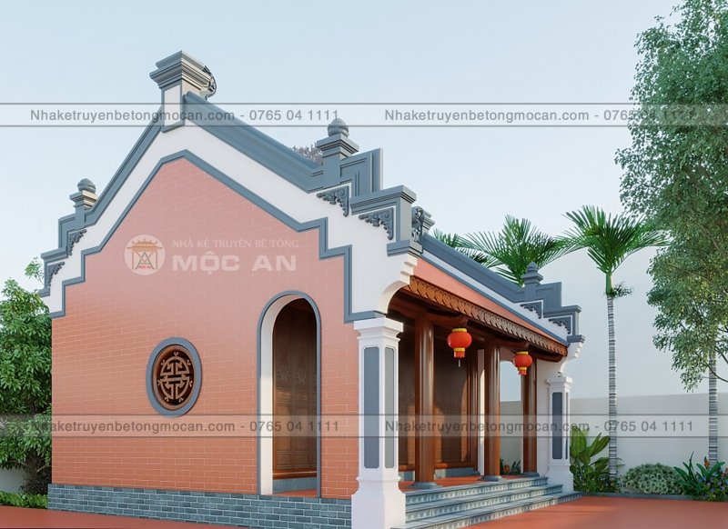 Nhà thờ họ Gia Khánh Gia Lộc Hải Dương - nhà kẻ truyền bê tông giả gỗ