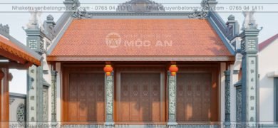 Thành phố Bắc Kạn - nhà kẻ truyền bê tông giả gỗ